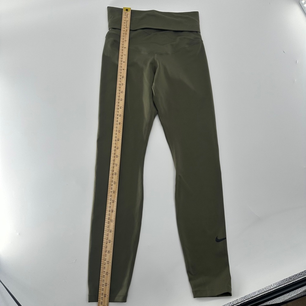 Nike Dri-FIT Move To Zero Leggings Women's Size Small Olive Green High Waisted - Picture 6 of 11